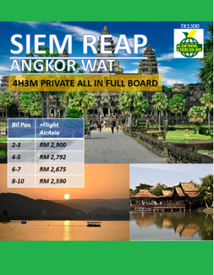 Siem Reap Angkor Wat 4H3M