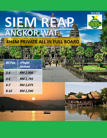 Siem Reap Angkor Wat 4H3M