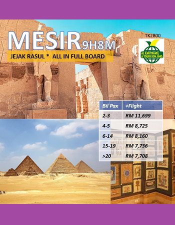 Mesir Jejak Rasul