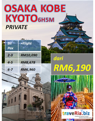 private japan osaka kobe kyoto 6h5m