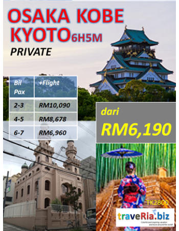 private japan osaka kobe kyoto 6h5m