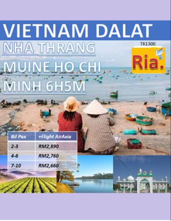 Private Nha Thrang-Dalat-Muine-Ho Chi Minh-5H4M