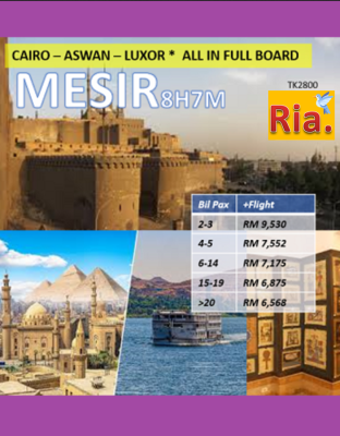 private mesir cairo aswan luxor 8h7m
