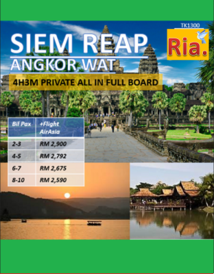 Private Siem Reap Angkor 4H3M