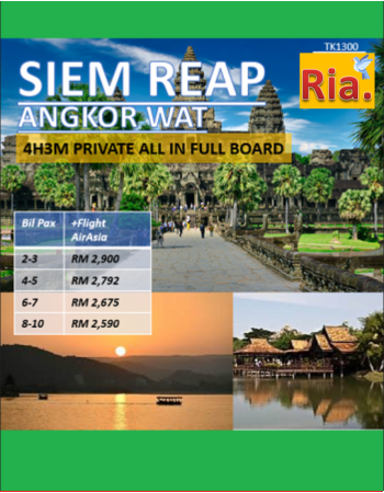 Private Siem Reap Angkor 4H3M
