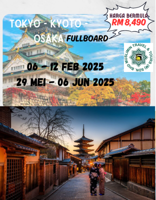TOKYO KYOTO OSAKA 9H8M