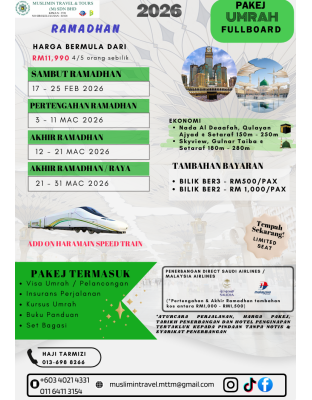 Umrah Ramadhan 9H8M