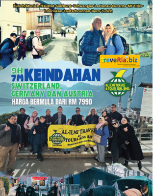 Keindahan Switzerland Germany dan Austria 9H7M