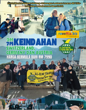 Keindahan Switzerland Germany dan Austria 9H7M