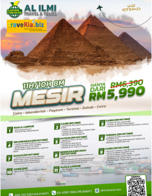 MESIR JEJAK RASUL 11H8M