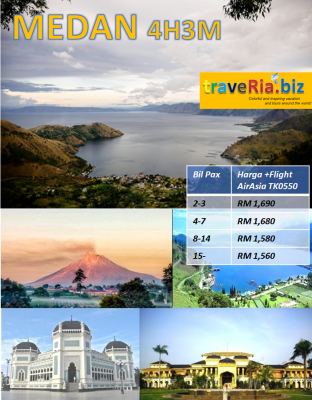 private medan lake toba brastagi 4h3m