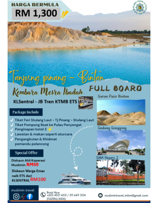 Tanjung Pinang - Bintan 3H2M