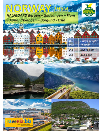 PRIVATE NORWAY 7H6M HALF BOARD