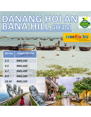 Private VIETNAM DANANG – BANA HILL - HOIAN 4H3M