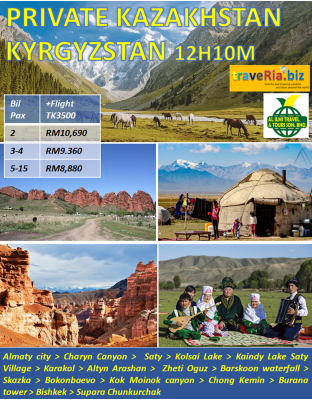 Private Kazakhstan Kyrgyzstan 12H10M All-In Full Board