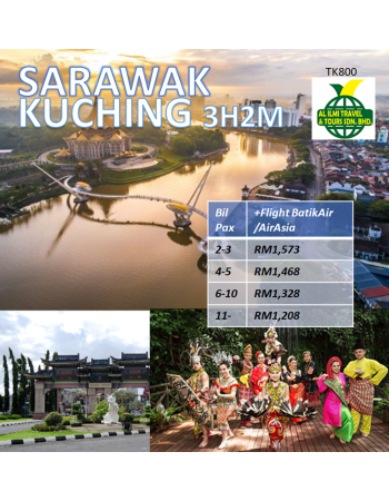PRIVATE SARAWAK KUCHING 3H2M